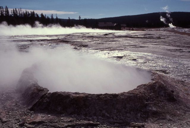 Vault Spring - Upper Geyser Basin Picture