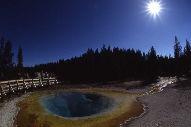 Morning Glory Pool - Upper Geyser Basin Picture
