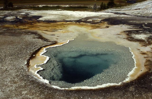 Heart (?) Spring - Upper Geyser Basin Picture