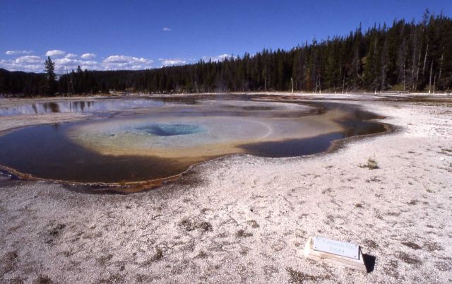 Chromatic Pool - Upper Geyser Basin Picture