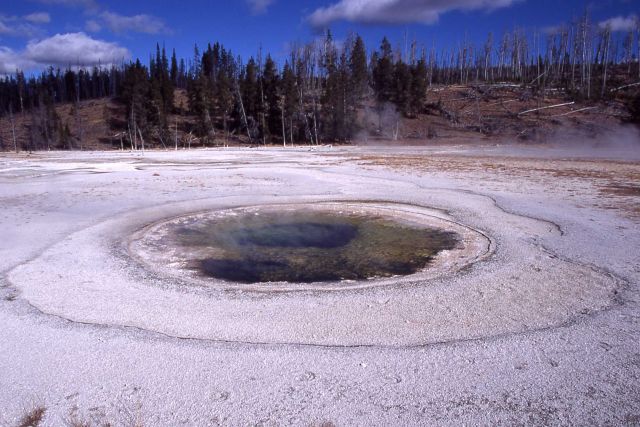 Chromatic Pool - Upper Geyser Basin Picture