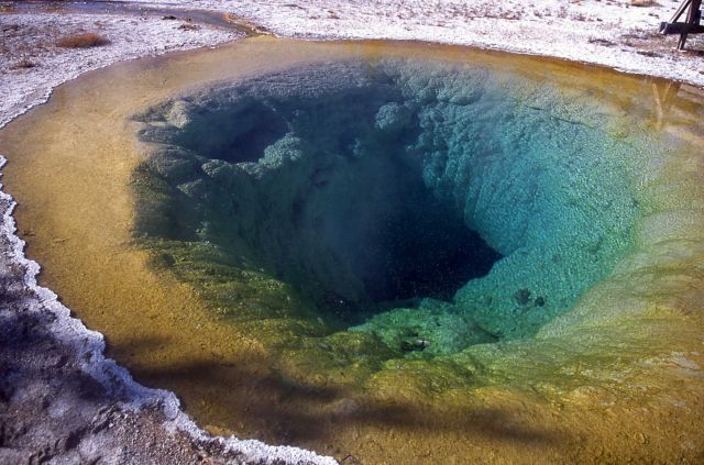 Morning Glory Pool - Upper Geyser Basin Picture
