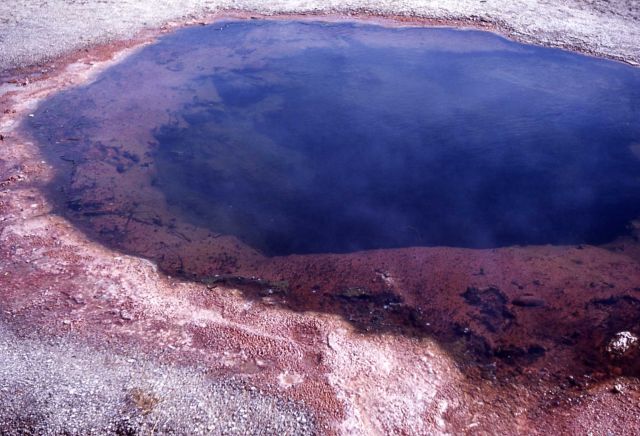 Liberty Pool - Hot Springs, Upper Geyser Basin Picture