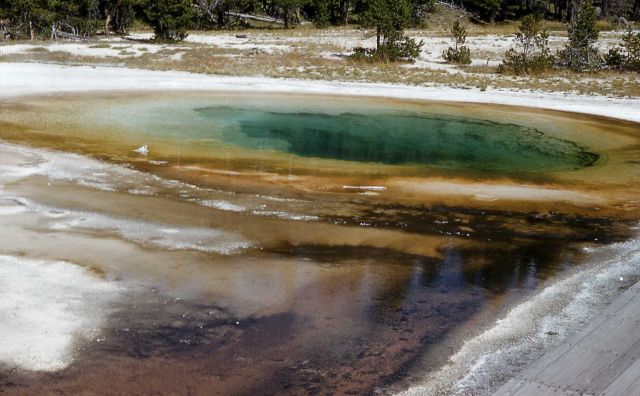 Beauty Pool - Hot Springs, Upper Geyser Basin Picture