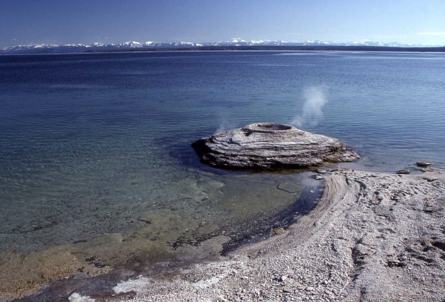 Fishing Cone - Hot Springs, West Thumb area Picture