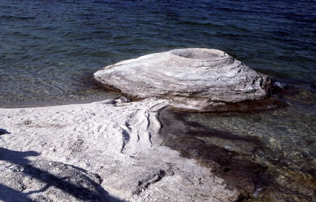 Fishing Cone - Hot Springs, West Thumb area Picture