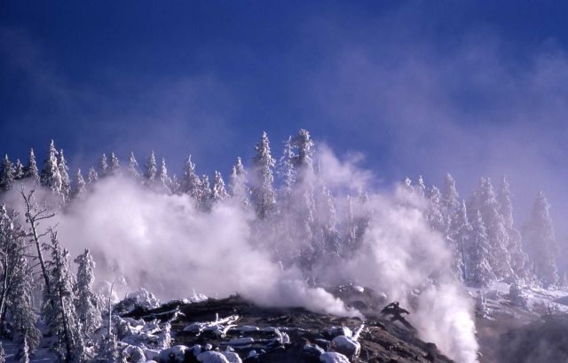 Roaring Mountain with frost Picture