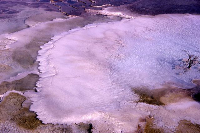 Travertine deposit - Mineral deposits Picture