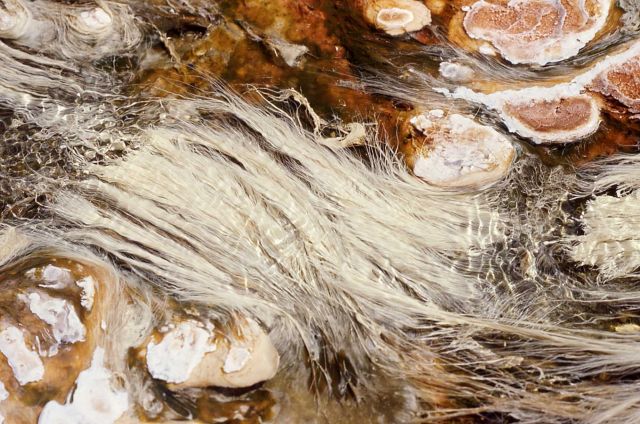 Travertine deposition - Mineral deposits Picture