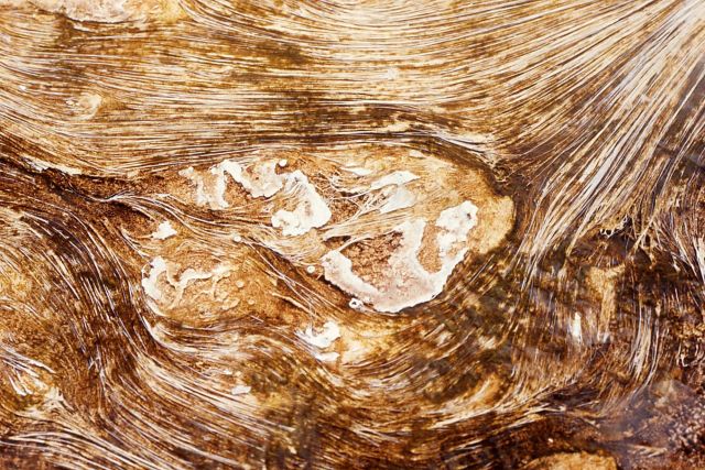 Travertine deposition - Mineral deposits Picture