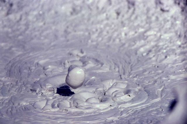 Close up of mud pots splattering - Midway & Lower Geyser Basin Picture