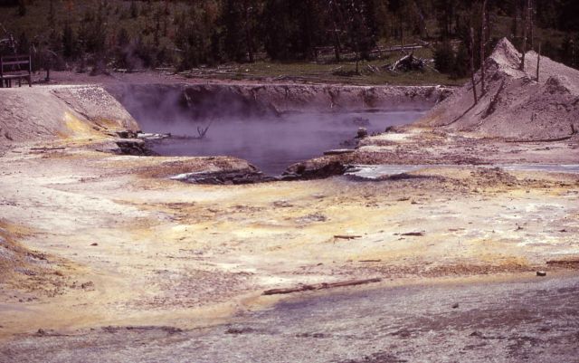 Black Dragon's Cauldron - Mud Pots, Mud Volcano area Picture