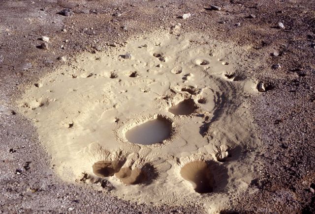 Artists' Paintpots - Mud Pots, Norris Geyser Basin Picture