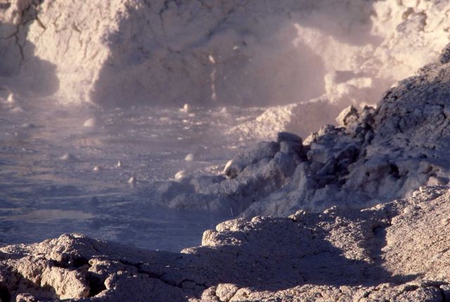 Close up of Mud Pots - Unknown area Picture