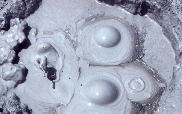 Close up of a Mud Pot - Unknown area Picture