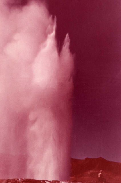 An eruption from the Great Geysir - Iceland Picture