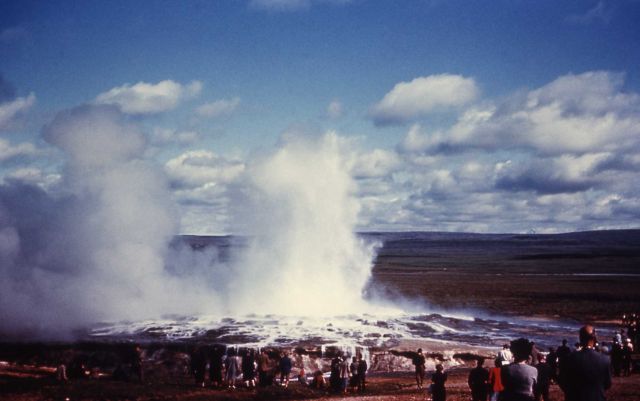 Grysit (gay-zeer) eruption, now dormant - Iceland Picture