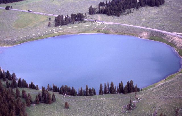 Aerial of Indian Pond Picture