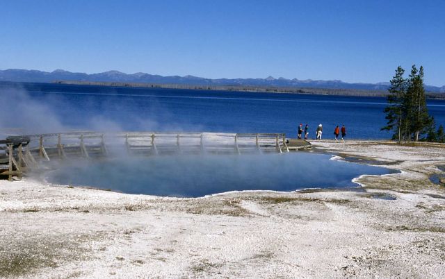 Abyss Pool, West Thumb Geyser Basin Picture