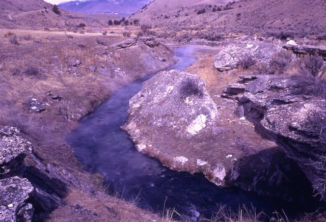 Boiling River on Gardner River Picture