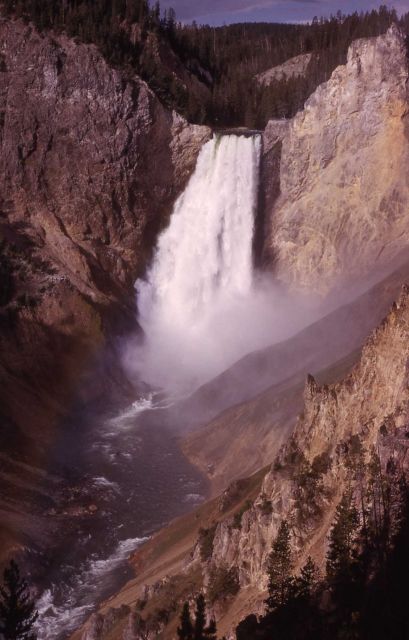 Lower Falls as seen from Red Rock Picture