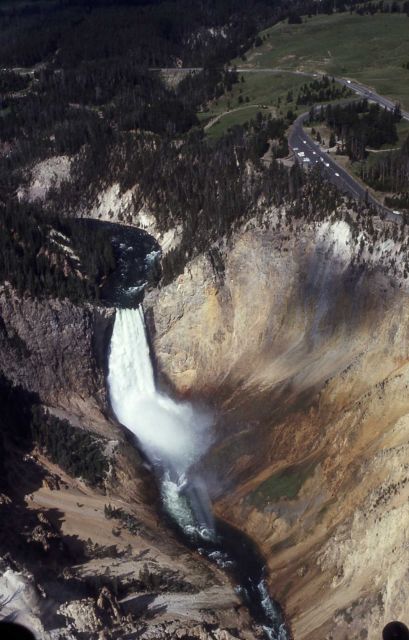 Aerial view of the Lower Falls Picture