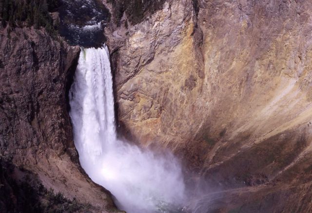 Aerial view of the Lower Falls Picture