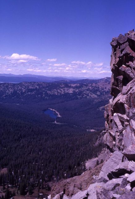 Sylvan Lake as seen from Top Notch Peak Picture