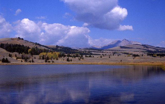 Swan Lake & Electric Peak Picture