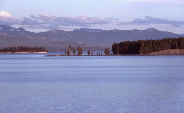 Evening on Yellowstone Lake Picture
