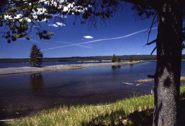 West Thumb on Yellowstone Lake Picture
