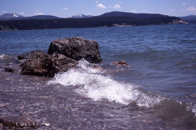 Yellowstone Lake as seen from Storm Point Picture