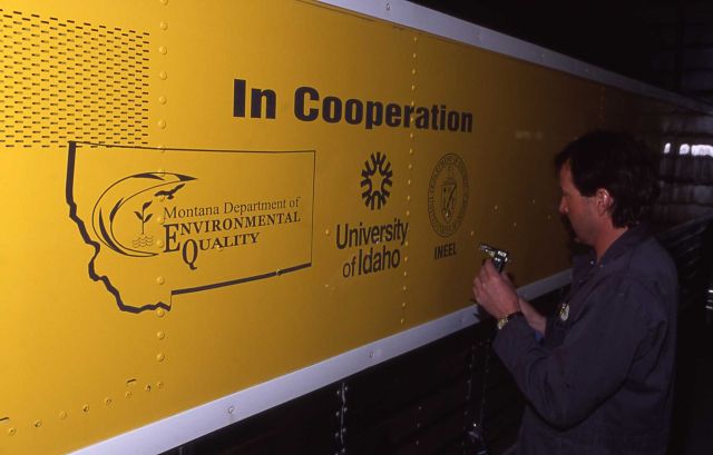 Rideshare bio-diesel bus partnership between the National Park Service, Montana Department of Environmental Quality, University of Idaho & INEEL Picture
