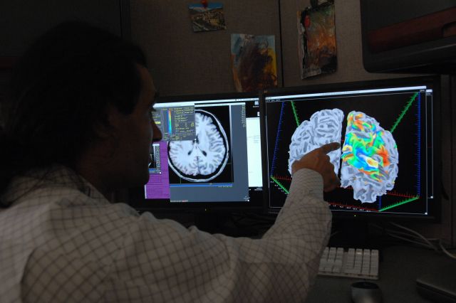 Analysis of brain imaging data at the Statistical Computing Core, NIMH IRP using AFNI, a software system developed at NIMH Picture