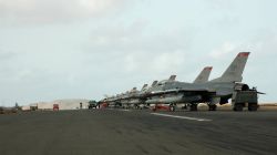 F-16 Fighting Falcons - NATO troops exercise at Steadfast Jaguar Photo