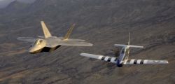 F-22A Raptor - Heritage flight Image