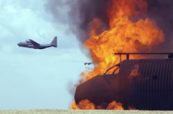 C-130 Hercules - Fire pit Image