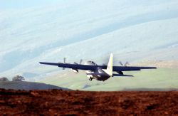 C-130 Hercules - Hercules lifts off Image