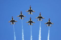 Thunderbird - 6-ship formation Photo