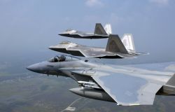F/A-22 Raptors - Raptor presence Photo
