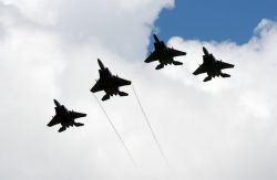 F-15E Strike Eagles - Formation of remembrance Image