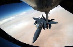 F-15E Strike Eagle - Fueling up an Eagle Image