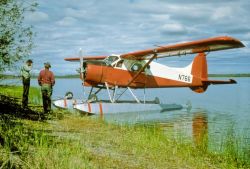 Floatplane N766 at Shore Image