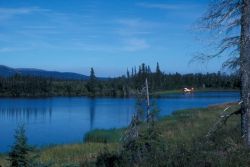 Lake at Junction of Selawik River and Ingruksuk River Image