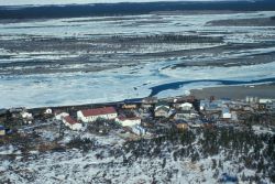 Noatak Village on the Noatak River Image