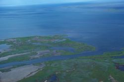 Noatak River Delta - Aerial View Image