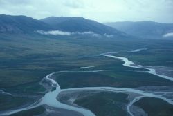 Noatak River - Upper 3rd - Aerial View Image