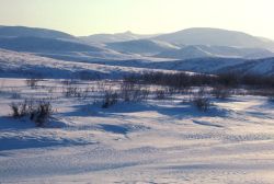 Noatak River in Winter Image