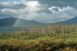 Mother Goose Lake Rainbow Image