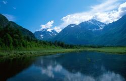 Alaska Mountain Range Image